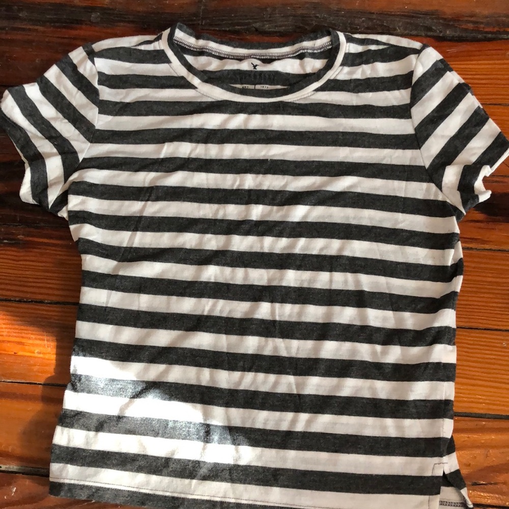 Striped crop top